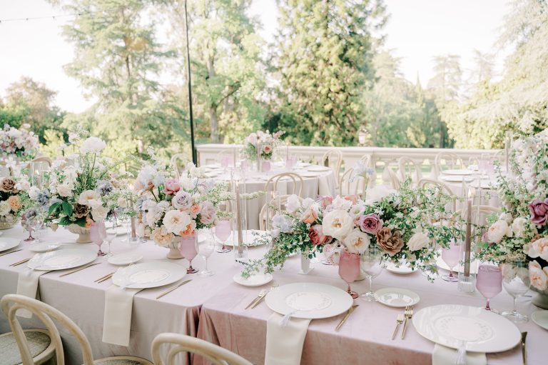 French garden inspired meets modern California