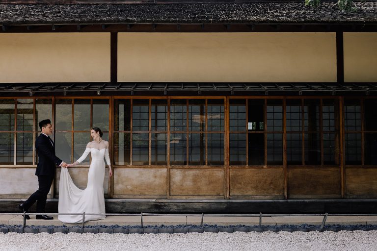 Modern Asian-minimalist wedding in California
