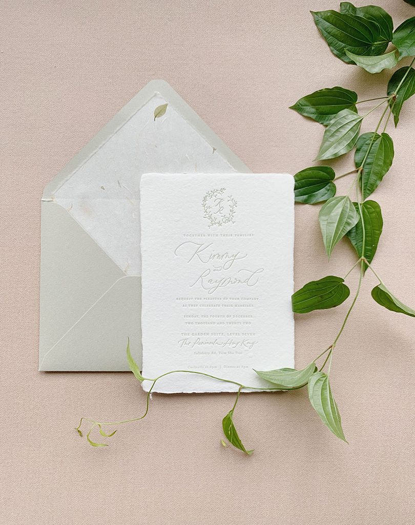 03 Handmade Paper Invitation