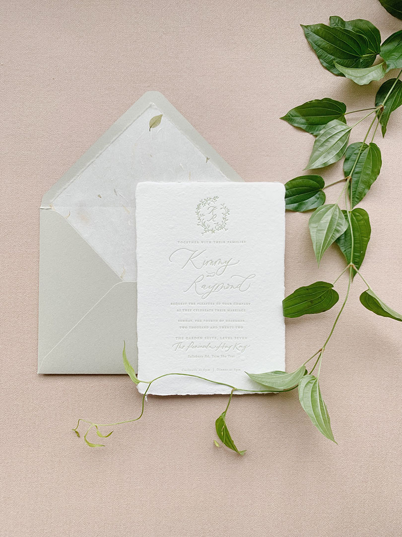 03 Handmade Paper Invitation