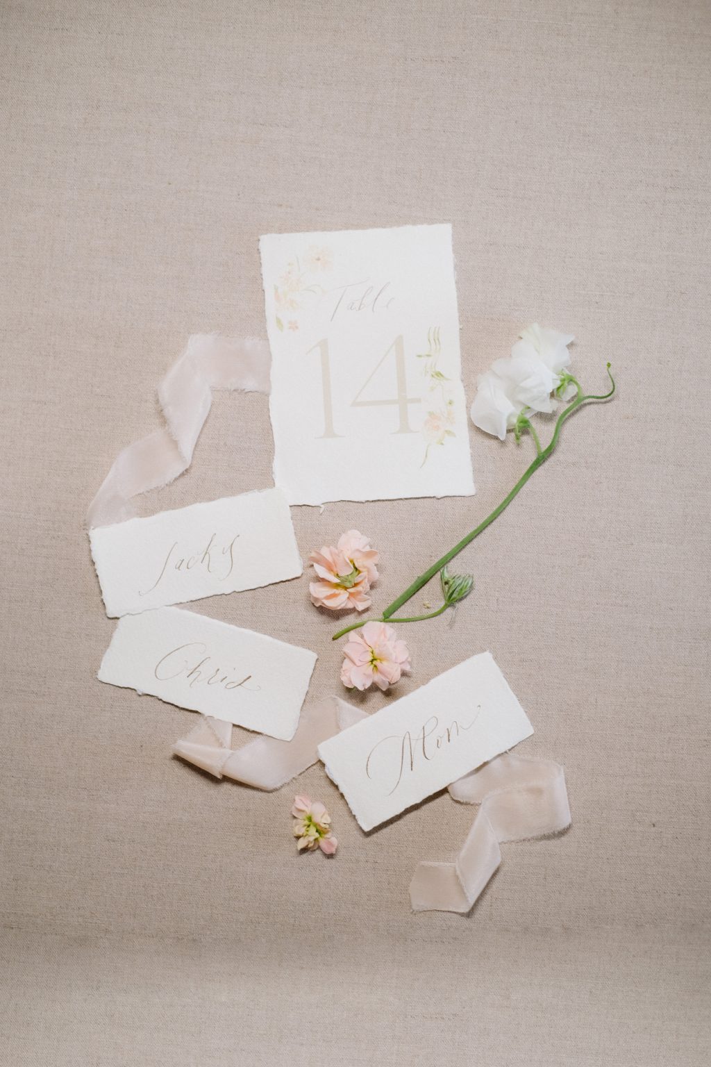 Handmade Table Number