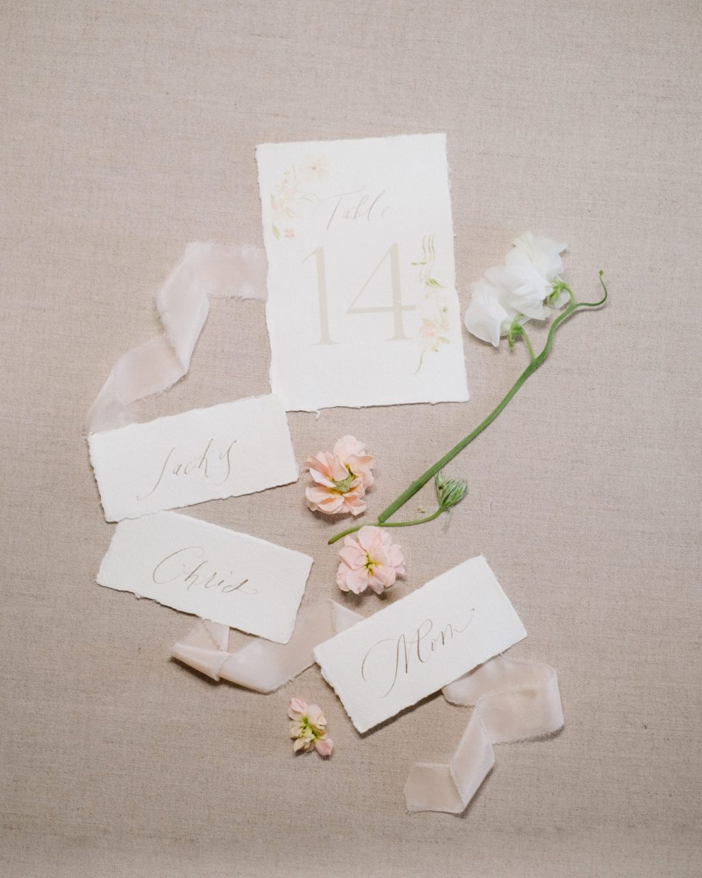 Handmade Table Number