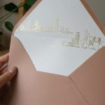 City Skyline Envelope Liner