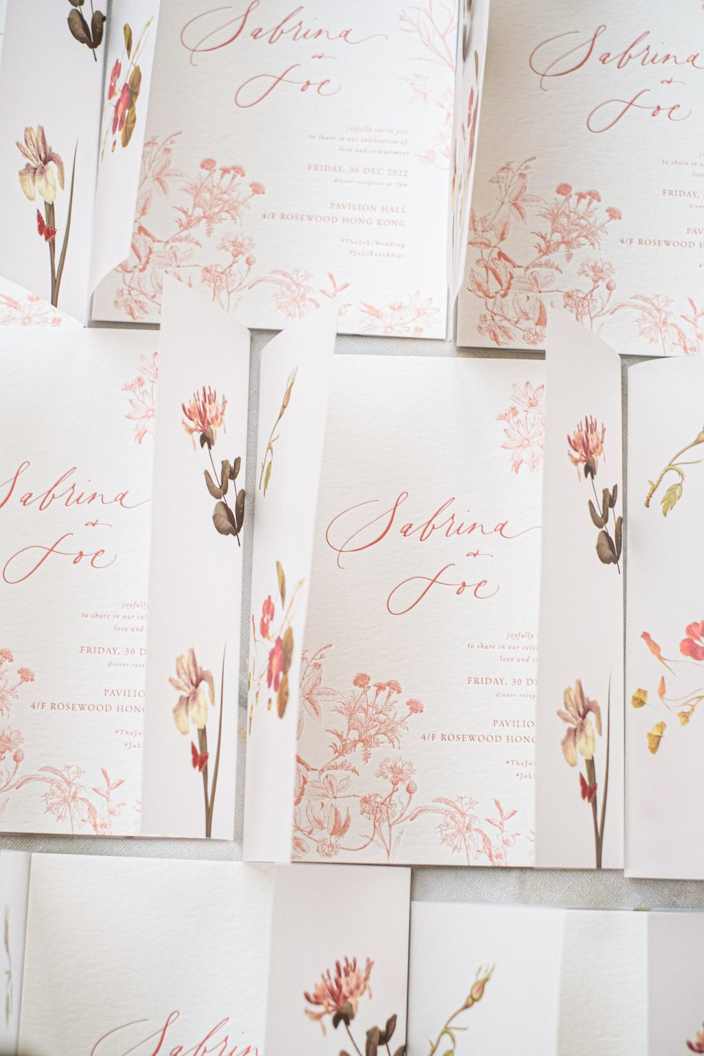 Floral Vellum Wrap