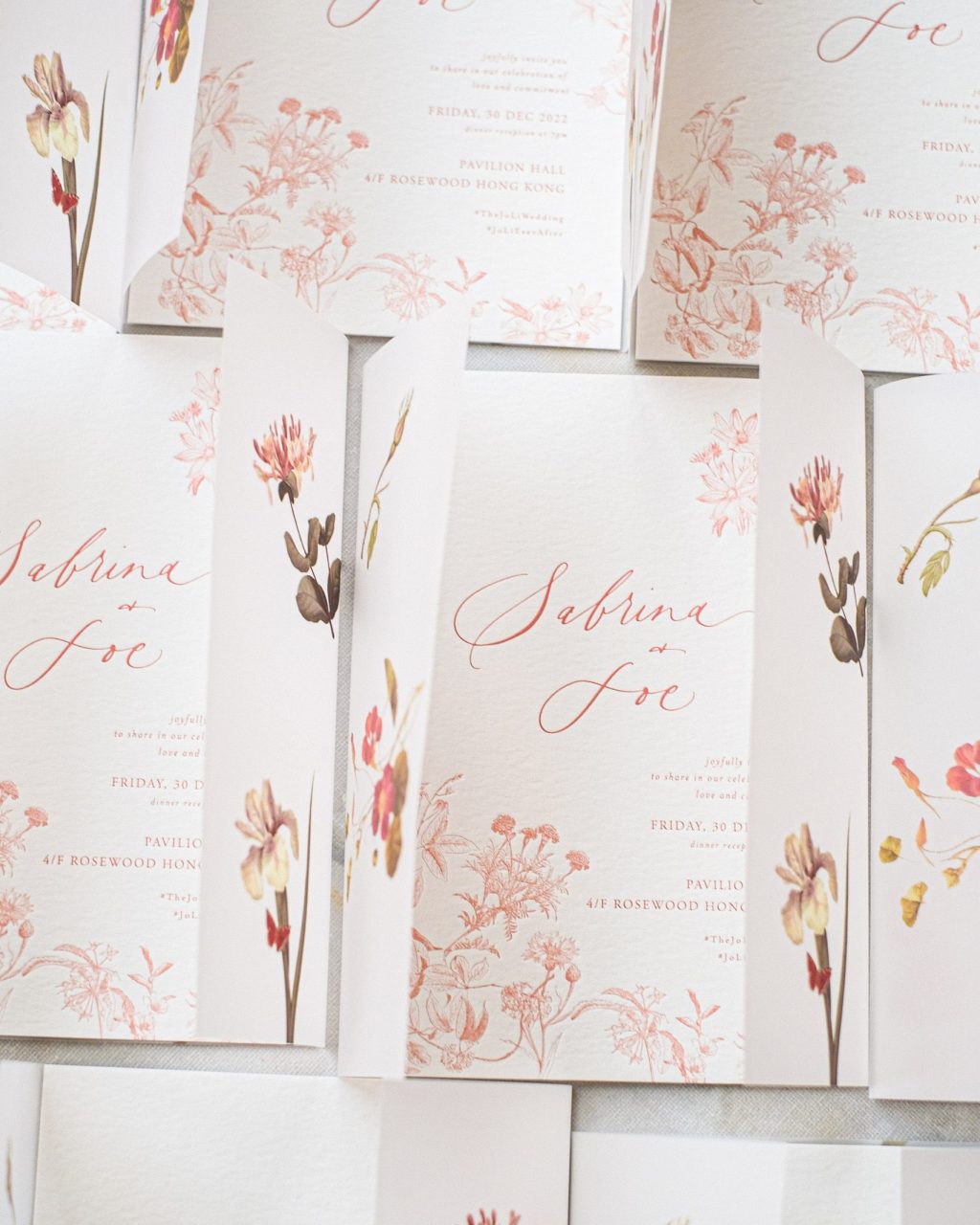 Floral Vellum Wrap