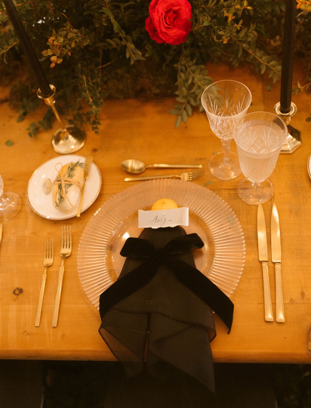 Scroll Place Cards