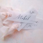 Vellum Place Cards with Ribbons